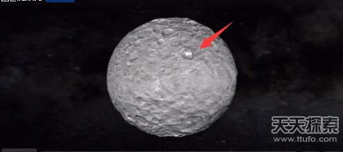 NASA惊曝:谷神星金字塔或存未知物质