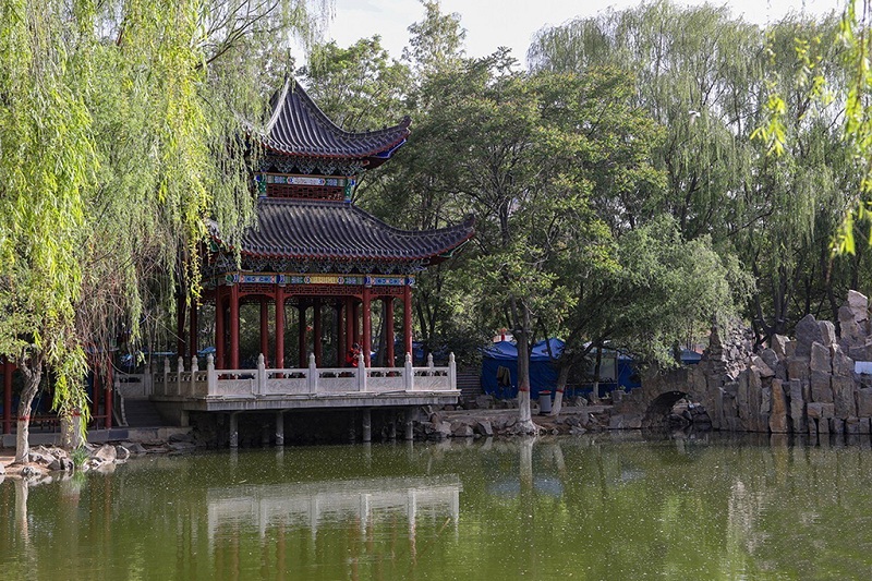 高庙景区近水楼台