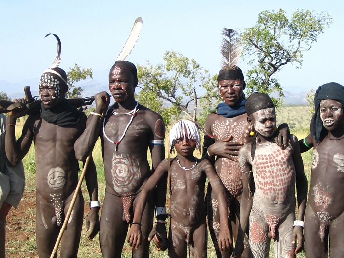 穆尔西部落男人