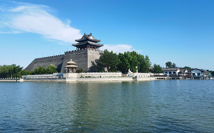 聊城东昌湖角楼