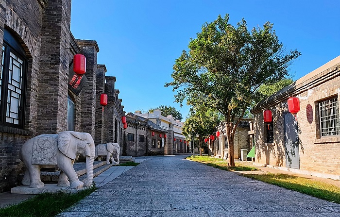 聊城古色古香古建筑群落