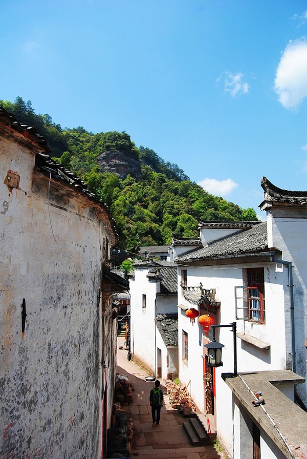 月华街徽派建筑