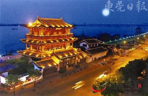 浔阳楼是当年宋江醉酒的那间酒馆,一切都保持着原来的风貌