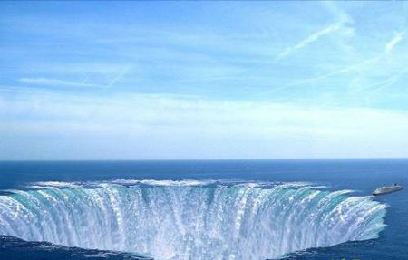 百慕大三角区海底惊现玻璃金字塔