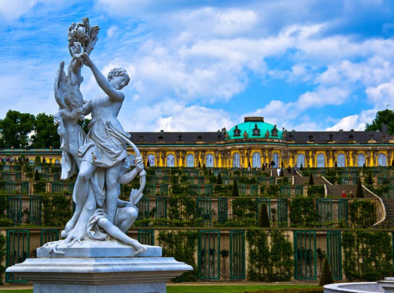 无忧宫艺术雕塑