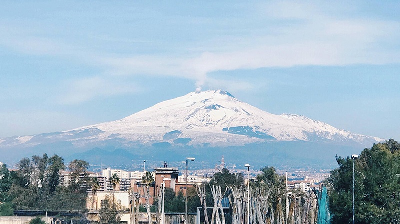 那不勒斯活火山