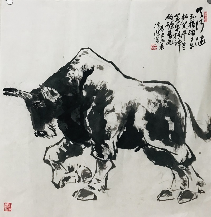 吕伟杰作品《天行健》。