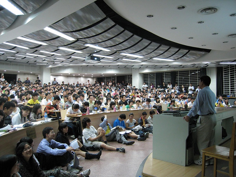 北京大学的课程每次都是座无虚席