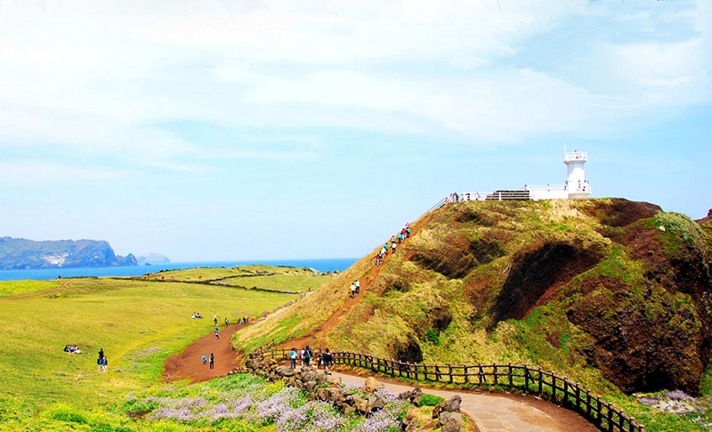 济州岛汉拿山观景台