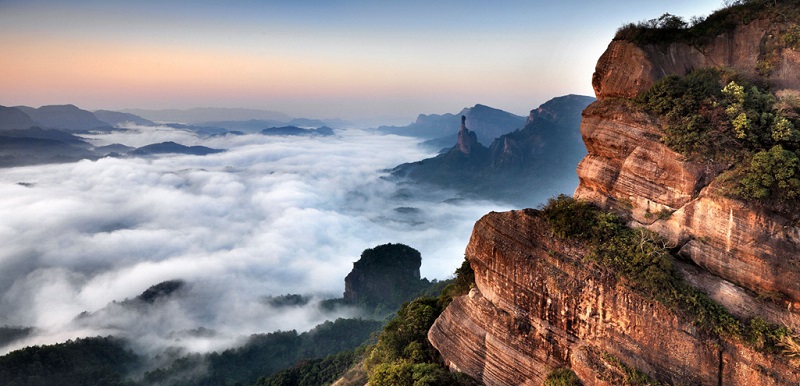 丹霞山云海美景