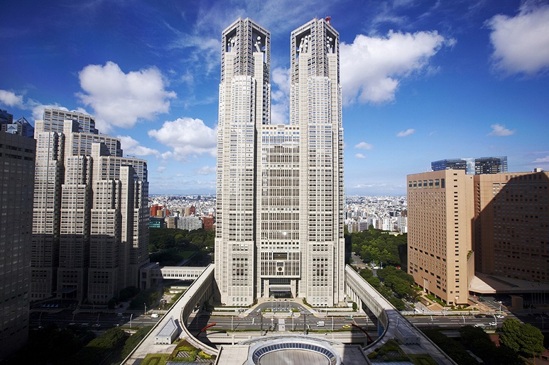 东京都厅政府所在地-市政厅大楼