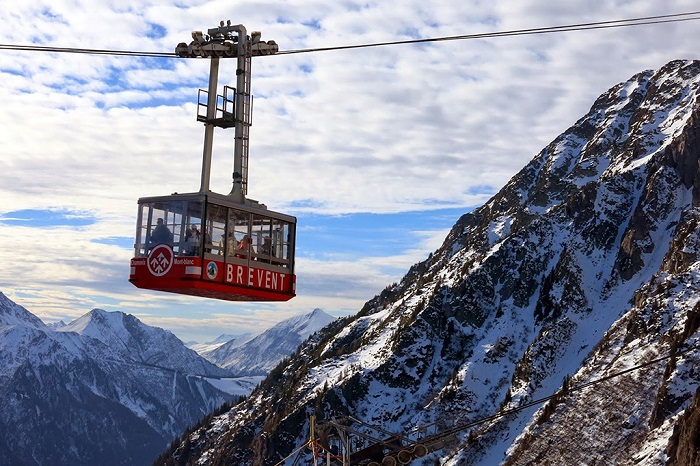 勃朗峰山观光索道