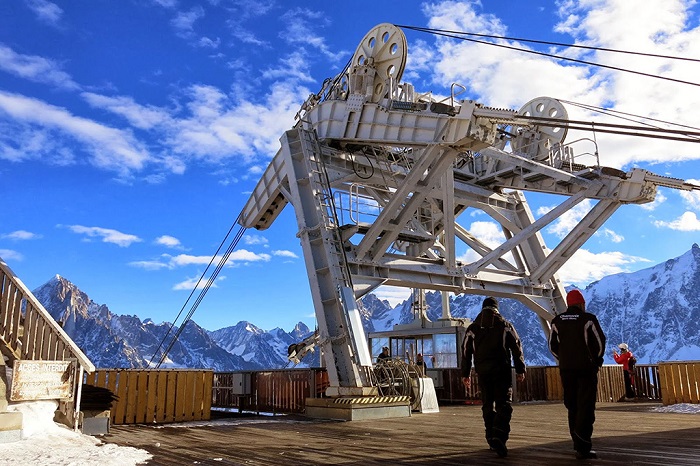 夏慕尼观光缆车