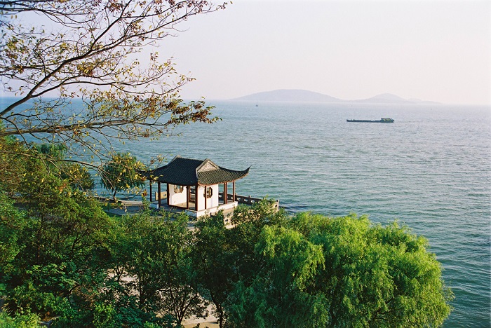 眺望万里长江美景