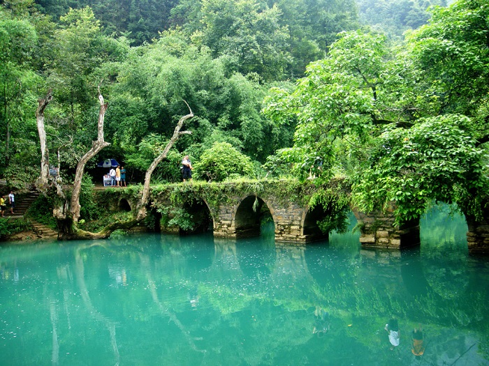 贵州荔波小七孔