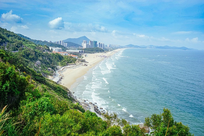 海陵岛的十里银滩