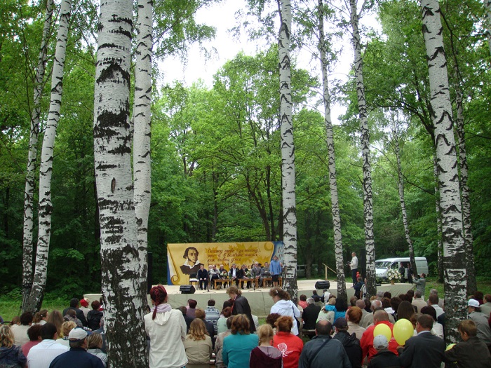 普希金的白桦林